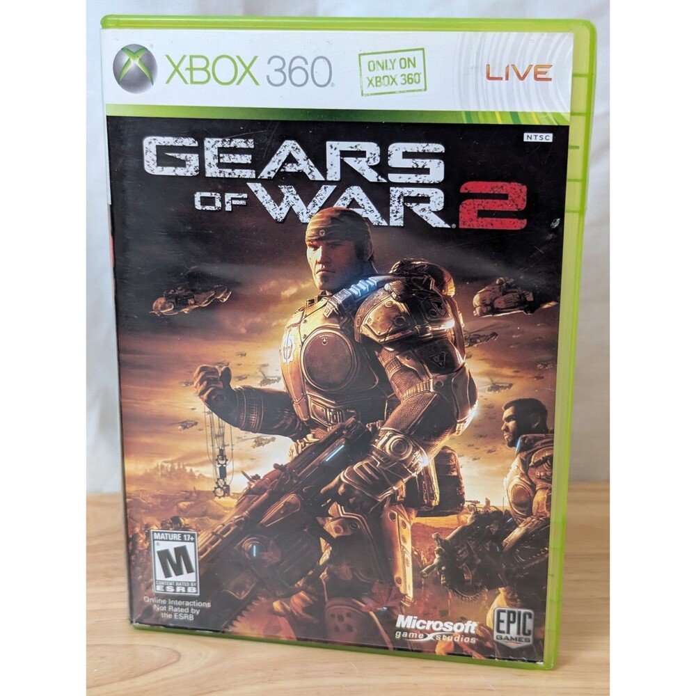 Gears of War 2 Microsoft Xbox 360 2008 CIB Complete Tested